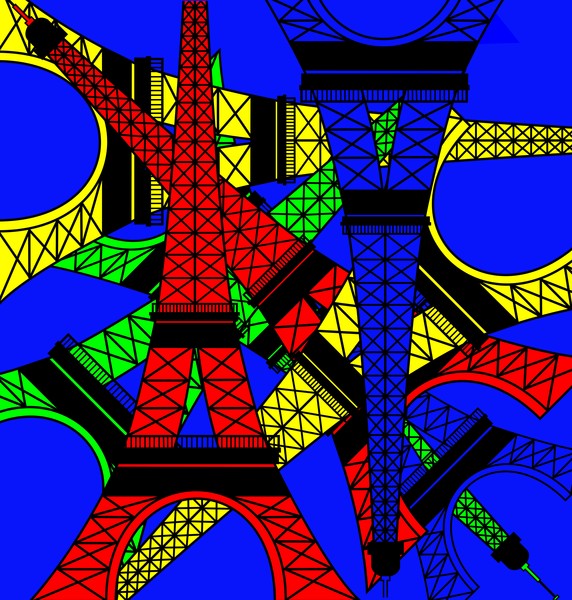 Eiffel Tower here Eiffel Tower there