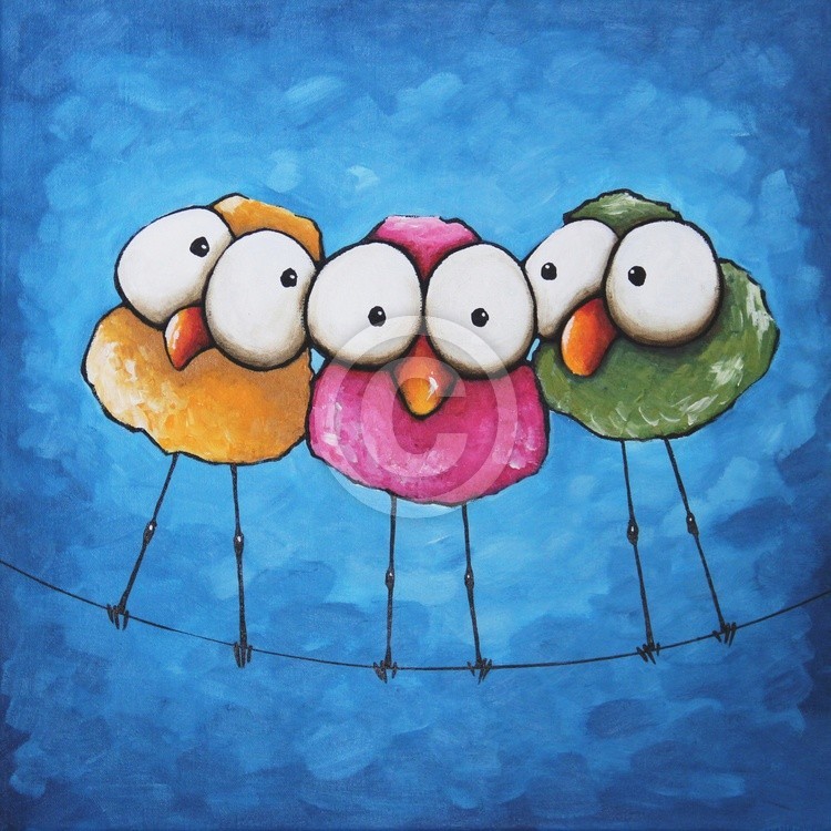 Friends by Lucia Stewart | ArtWanted.com