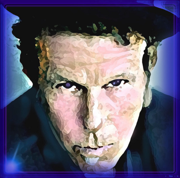 TOM WAITS WATERCOLOR