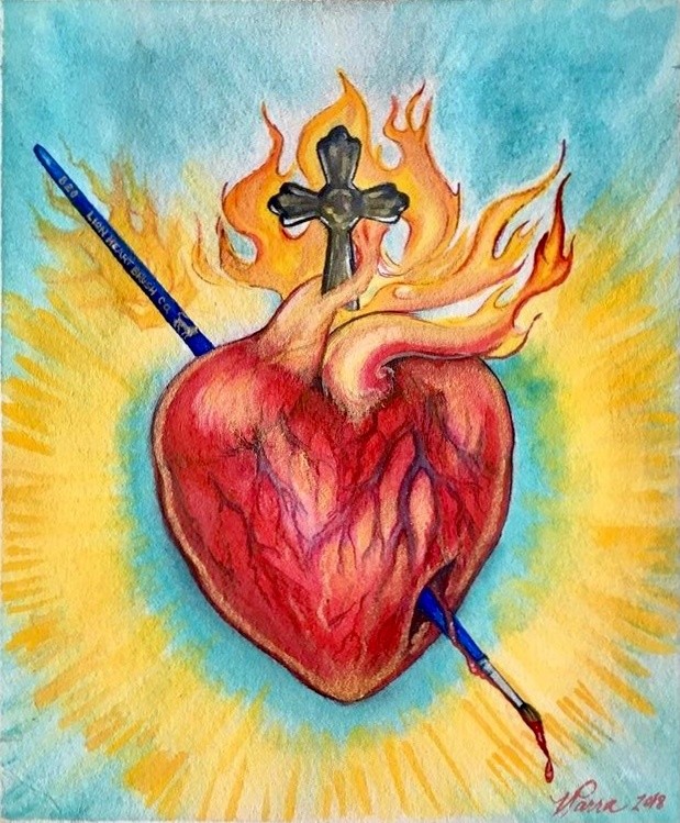 Painting with fire