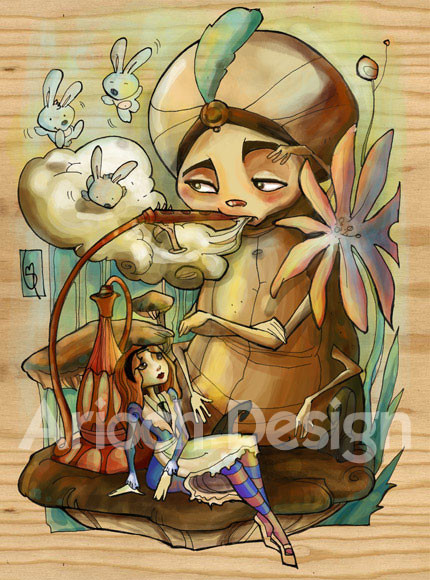 Alice and Caterpillar