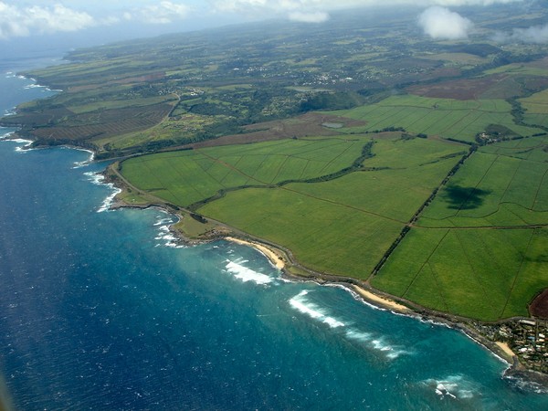 Aerial Maui Ho'okipa Paia