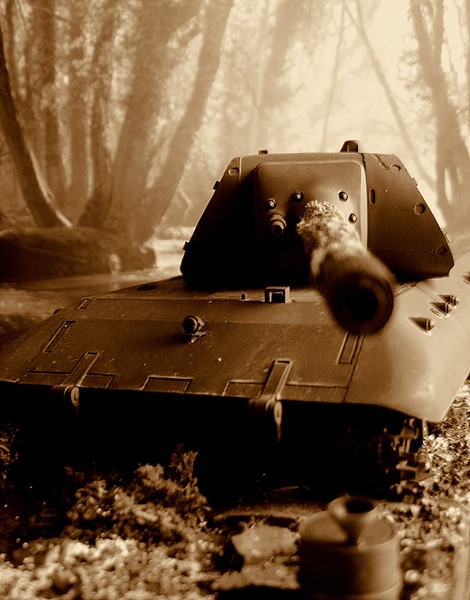 Beast in the woods