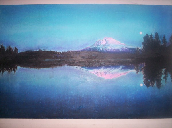 Mt. Shasta at sunset