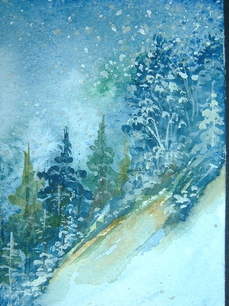 winter slopes
