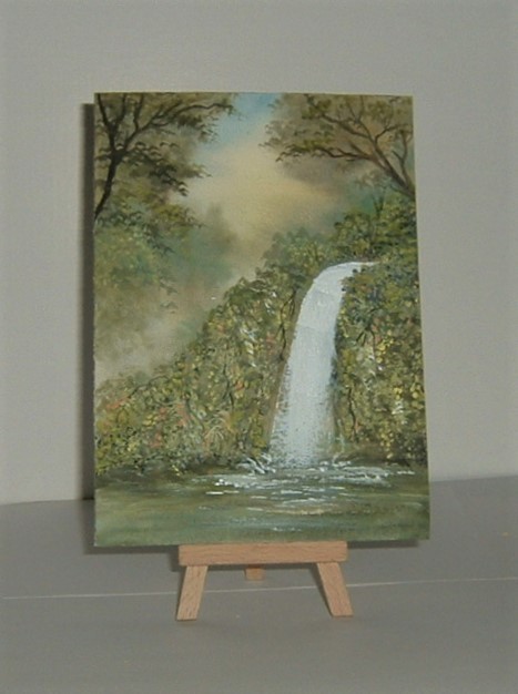 waterfall landscape