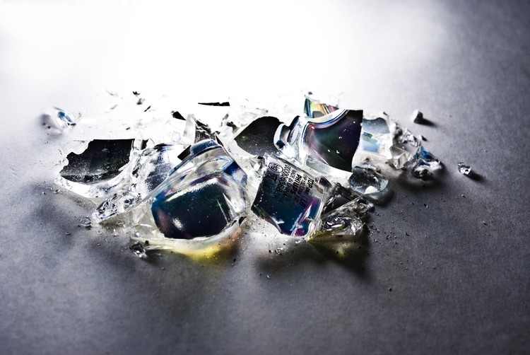 Smashed 1960s light