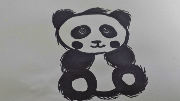 Fluffy Panda