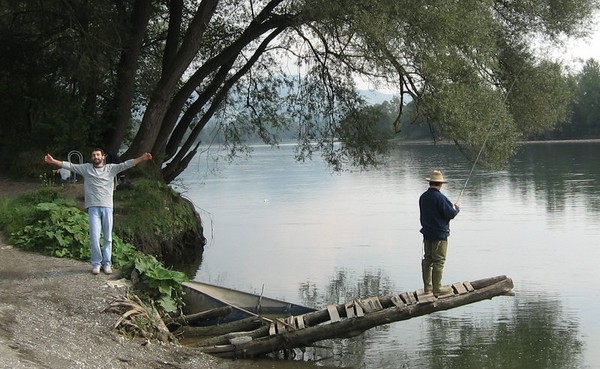 Fisherman and his friend