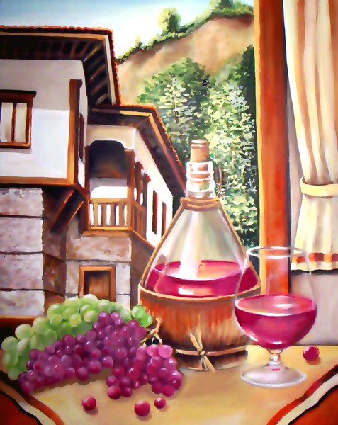 Melnik wine