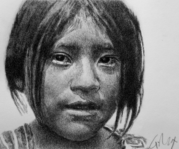 Ixil Teen Girl (1980s)