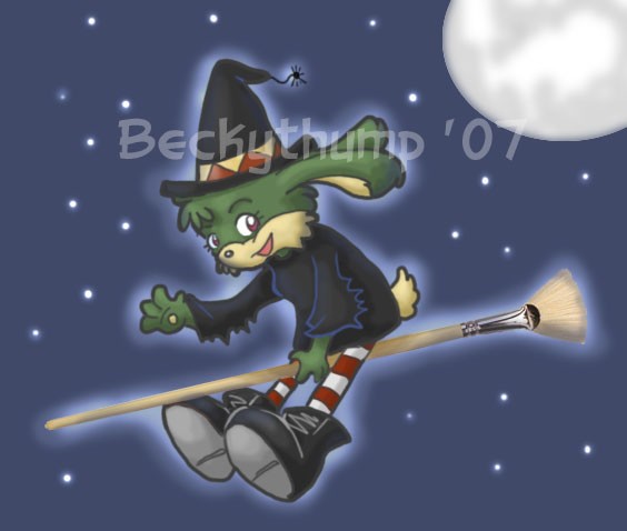 Witch bunny