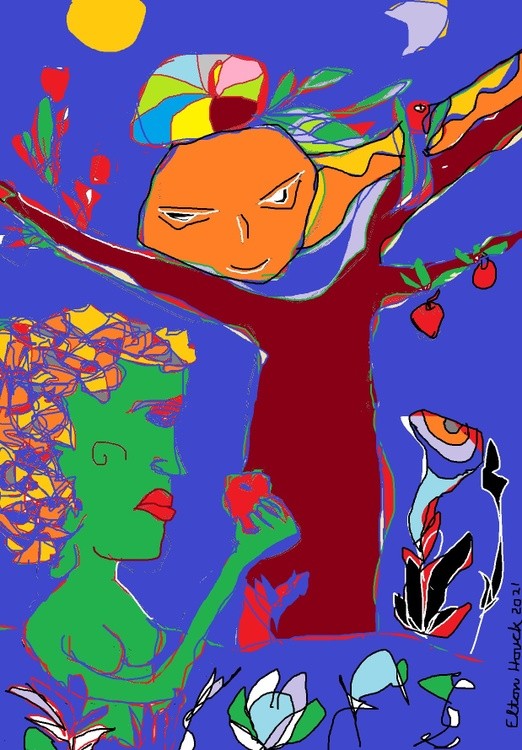 who told you not to eat the fruit from this tree?     ,,,(c)..2021..elton houck...e