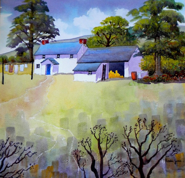 Washing day in the Welsh Hills
