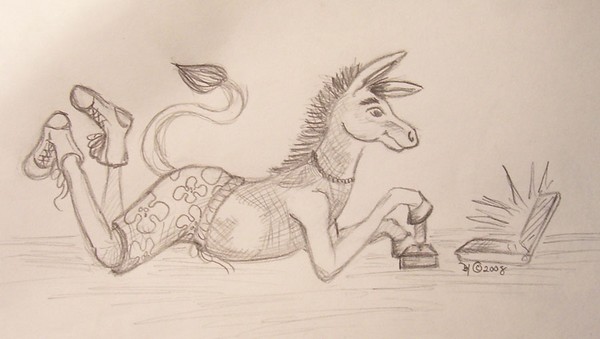 Donkey Sketch 2