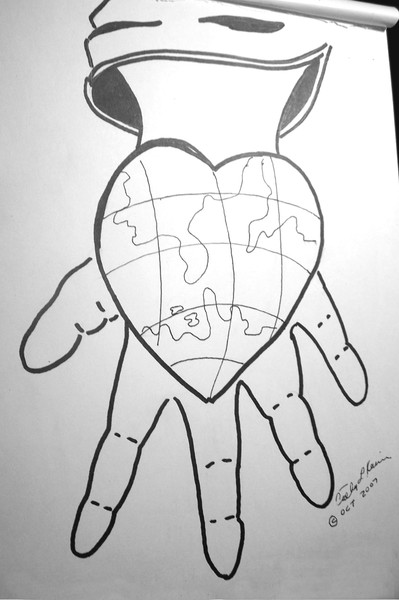 The World's Heart in Human Hands