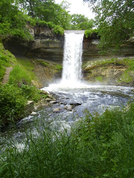 Minihaha Park Waterfall