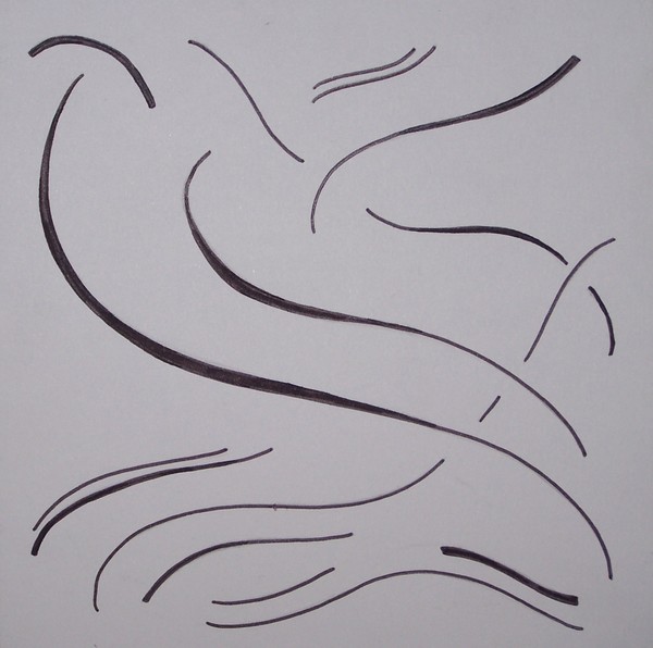 Abstract Felt Tip 3