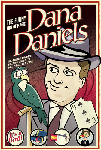 Dana Daniels Magician Poster