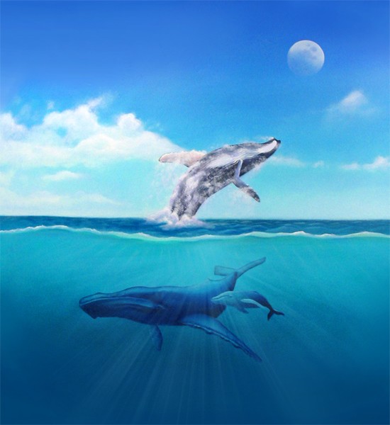 The Whale Mural