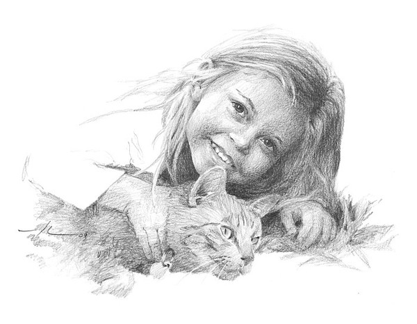 wp-lg girl and cat drawing