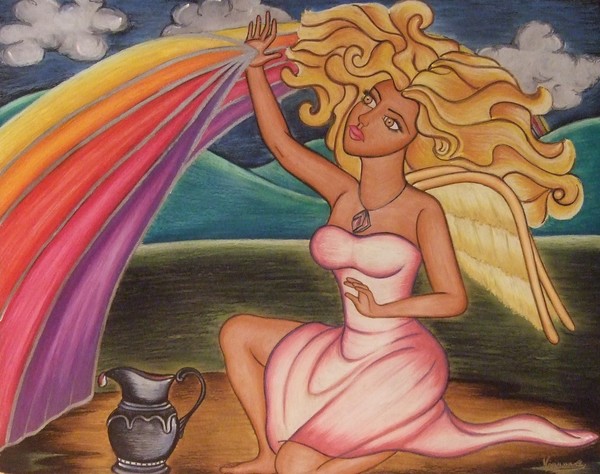 Iris - The Rainbow Goddess