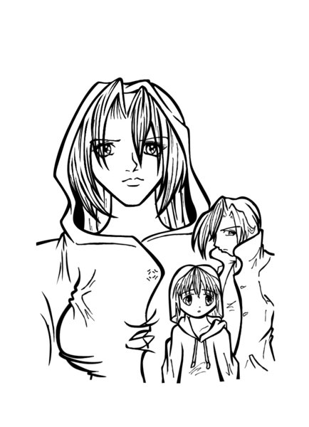 Techno Magi Chapter 1 Cover Image Inked