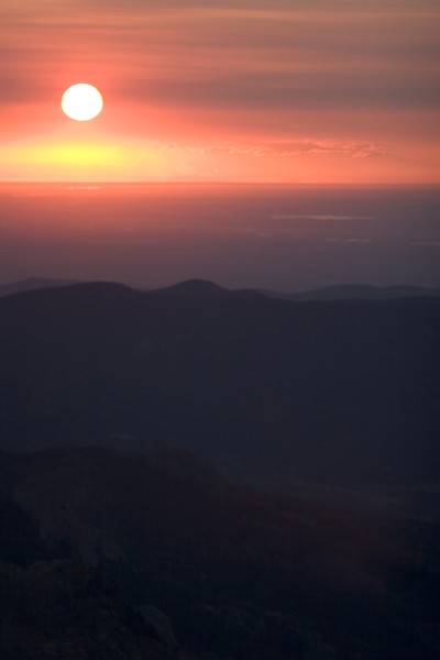 Sunrise over Denver