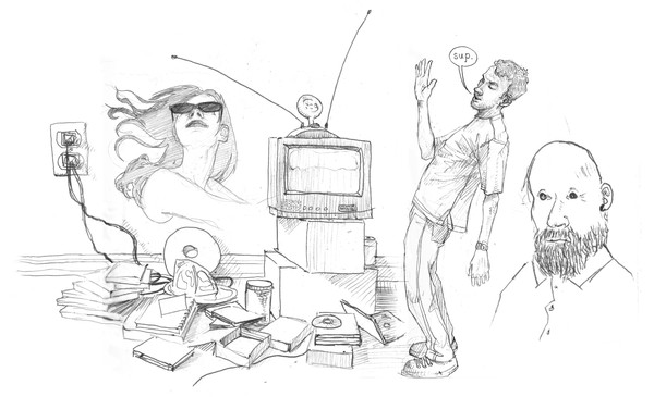tv debris