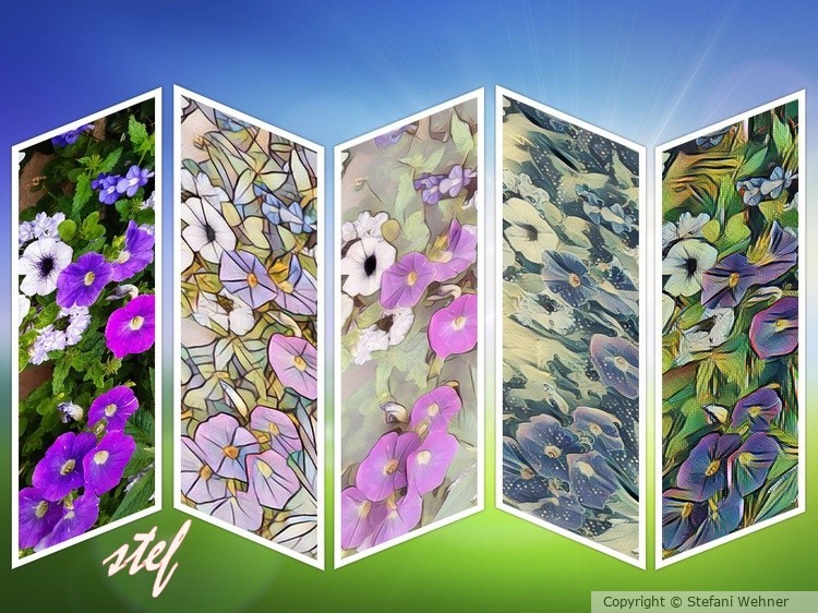 floral x 5