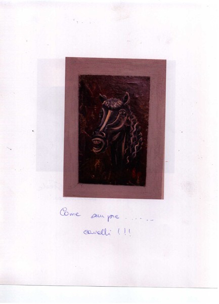 the horse