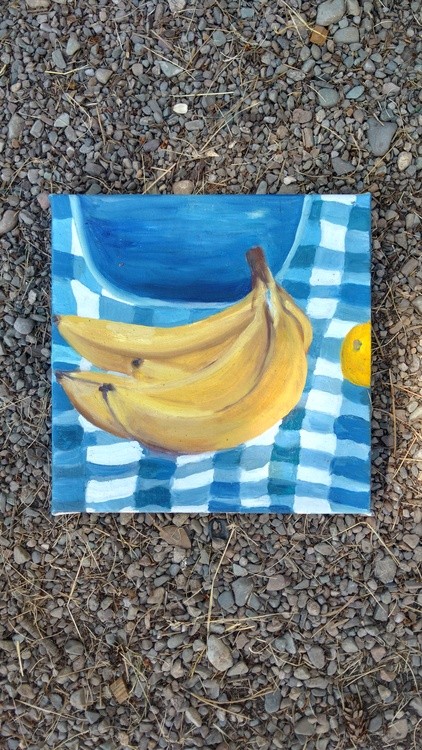 picnic in yellow and blue