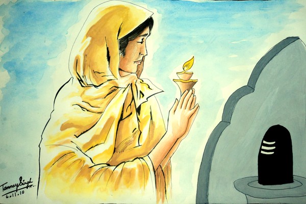 Devotee of Lord Shiva