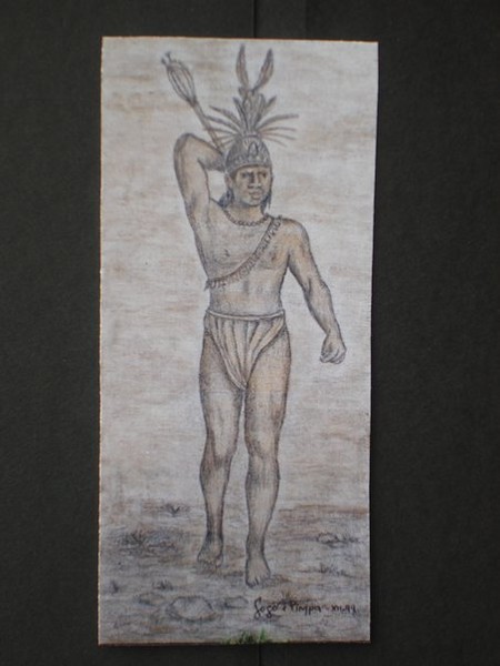 Debret's South American Native Indian Man