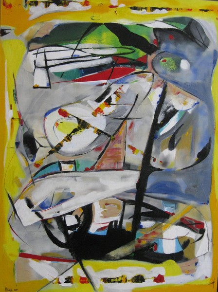 The Most Perfect Time: Original Acrylic Abstract P
