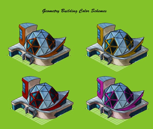 geometry building paint