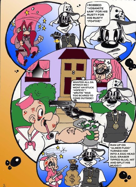 page 2 of TBNTC comixtape