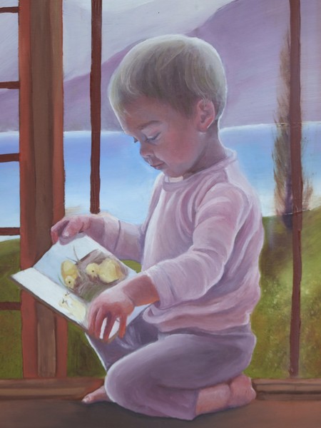 child reading