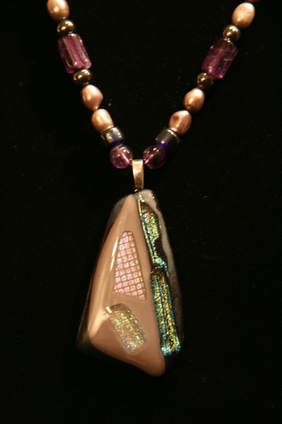 Glass pendant