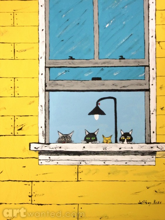 Daydreaming Cats