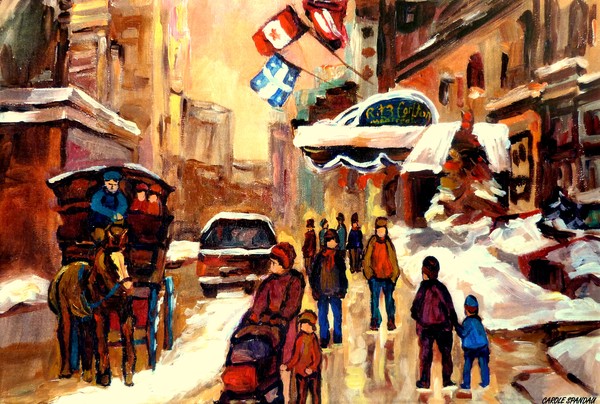 RITZ CARLTON MONTREAL STREETSCENE