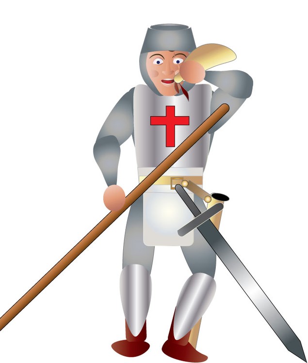 Medieval Knights- Drunken-Knight