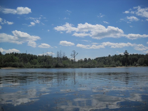 on the water