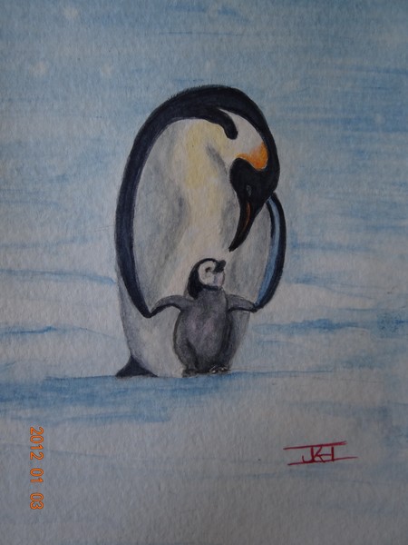 A Mothers Love-Watercolor