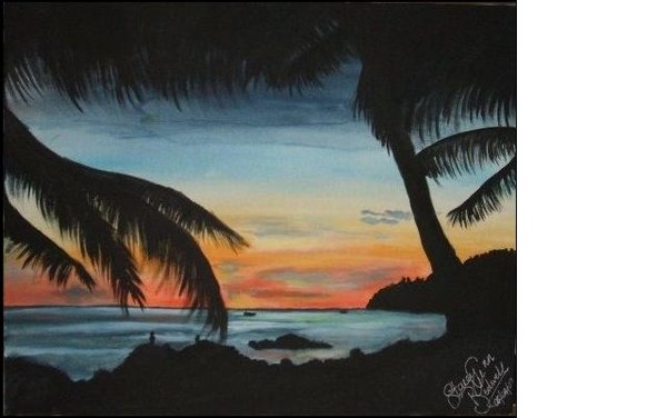 Tropical sunset