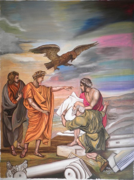 KONSTANTINOS THE GREAT ENGRAVES THE CITY BORDERS