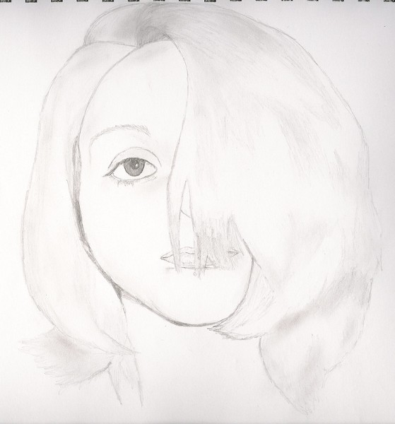 Sorrow filled face