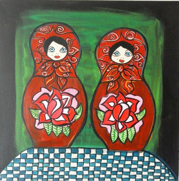 Tattoo Russian dolls