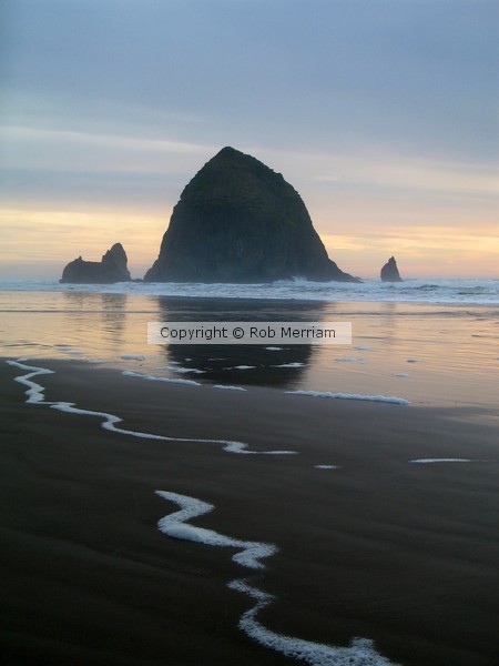 Sunset on Cannon Beach