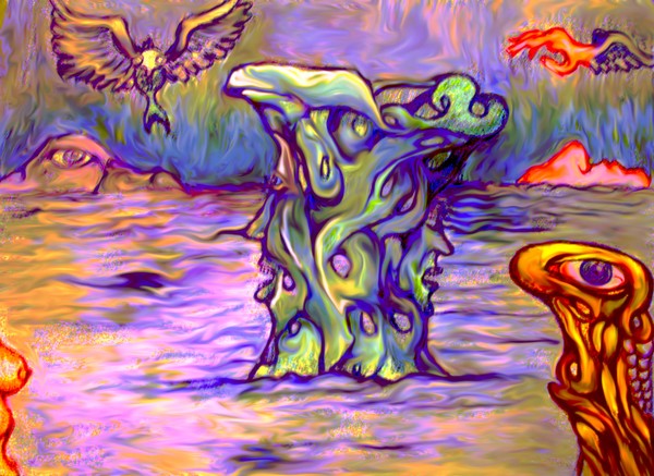 Surreal seascape